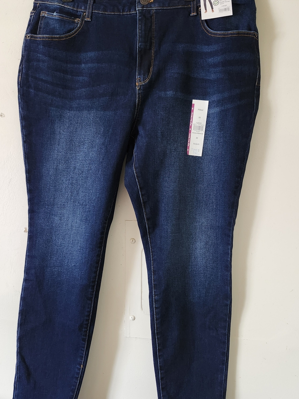 Time and Tru Indigo Wash Skinny Jeans